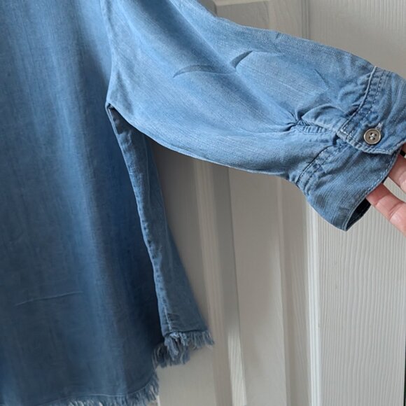 NEW - Hesters & Orchard Soft Denim Shirt Jacket - Picture 12 of 16